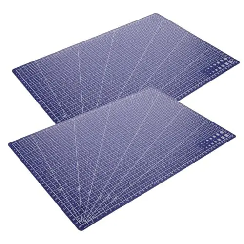 Produktbild: SEWACC Schneidematten 2 Stück Gravur-schneideunterlagen Pp-schneidematte Zum Basteln Für Näh- Und Papierschneideprojekte