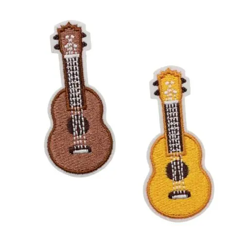 Produktbild: SEWACC Gitarren-ukulele-aufnäher Applikation Bestickte Aufnäher Für Taschen