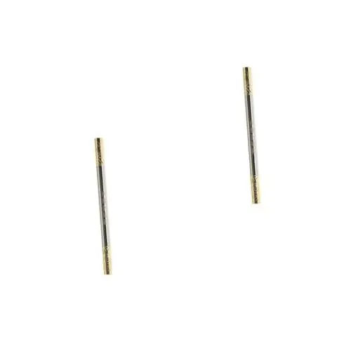 Produktbild: SEWACC 2st Ruyi Goldener Reifen Mit Muster Zurück Zur Schule Gefallen Gästebuchstifte Signaturstift Ausgefallene Stifte Für Männer Schwarze Gelstifte Goldener Gelstift Messing Silver