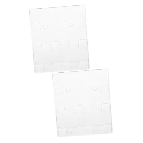 Produktbild: SEWACC 2st Visitenkartenetui Visitenkartenhalter Fürs Büro Display Für Visitenkartenhalter Namenskartenbasis Für Den Schreibtisch Namenskarten-organizer Basis Für Visitenkarten