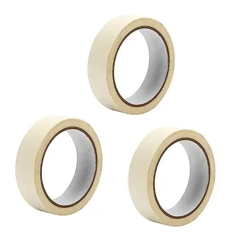 Produktbild: SEWACC 3rollen Weißes Abdeckband Papier Farbe Separates Band Papier Abdeckband Für Maler Und Bastelarbeiten