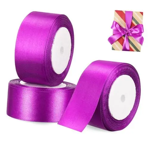 Produktbild: SEWACC Helle Satin-bastelbandrolle Breite Dekorative Schnur Zum Basteln Für Blumensträuße
