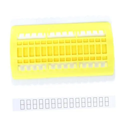 Produktbild: SEWACC 3 Stück Kreuzfaden-Organizer 30 Löcher Mini-stickgarn-Organizer Faden-projektkarte Fadenhalter Zum Tragen Gelb