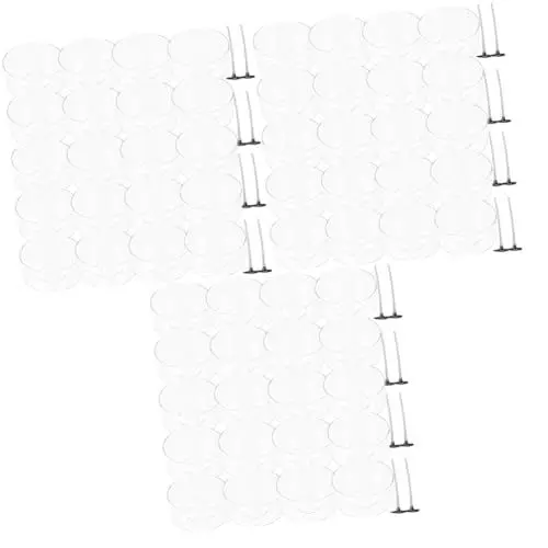 Produktbild: SEWACC 3 Sets Kerzenfassungsbox Kerzenbehälter Herz Teelichtbecher Maxi Tassen Duft Votivkerzen Wachsdosen Gläseretui Teelichthalter Kerzenhalter DIY Aufbewahrungshalter