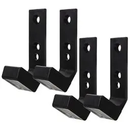 Produktbild: SEWACC 4 Stücke Wand Montiert Hantel Lagerregal Hantel Gewicht Halter Hand Gewicht Aufhänger Fitnessgeräte Rack Für Fitnessstudio