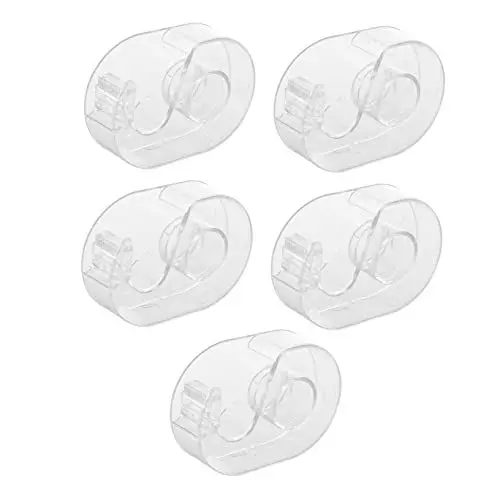 Produktbild: SEWACC 5St Und Papier schneiden Klebeband-Organizer Washi Tape und Spender Miniband tragbar tape cutter Klebeband Schneidemaschine Bandschneidewerkzeug Bandspeicherschneider Plastik