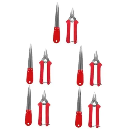 Produktbild: SEWACC 5 Sets Geflochtener Korb Hebelmesser Set Körbe Die Werkzeuge Weidenkorbschneider Weidenkorb Reparaturwerkzeug Hebelwerkzeuge Weiden Reparaturwerkzeug Möbelreparatur Pick