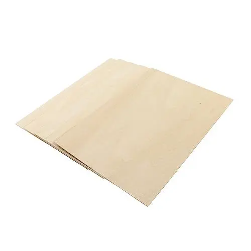 Produktbild: SEWACC 5st Planke Dünnes Sperrholz Hartholz Sperrholz Hartholzblöcke Zum Schnitzen Schichtplatte Aus Lindenholz Dekoratives Sperrholz Dickes Sperrholz Sperrholzplatten Holzbrett Hölzern