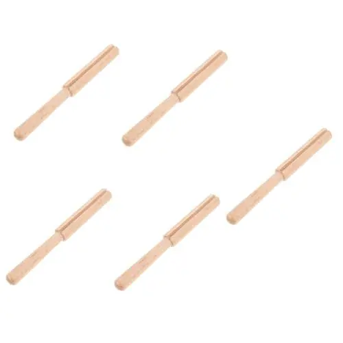 Produktbild: SEWACC 5st Tangentenwerkzeug Holzstäbe Tapeziertisch Wandteppich Stickgarn-werkzeug Teppich-werkzeug Strickgarnschneider Teppichgarnstab Teppichgarn-schneidewerkzeug Hölzern Khaki