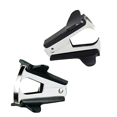 Produktbild: SEWACC Mini-heftklammerentferner-werkzeug Mit 6-teiligem Universal-handnagelzieher Kunststoffkappe Entfernung Von Materialschäden