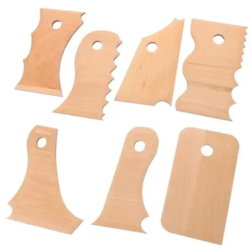 Produktbild: SEWACC Polymer Clay Kit Töpferwerkzeuge 7-teiliges Ton-bildhauerwerkzeug-set Für Jungen Und Und