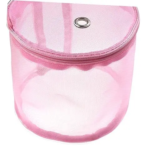 Produktbild: SEWACC Aufbewahrung von Garnknäuel storage boxes aufbwahrungs-box stauraum boxen hakennägel aufbewarhungsbox Aufbewahrung von Häkelgarn Stricktasche gehäkelte Aufbewahrungstasche Rosa