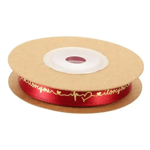 Produktbild: SEWACC Bunte Satin-ribbons Für Kreative Bastelideen Glänzende Buchstaben-dekoration Für Hochzeiten Partys Und Lange Schneidbare Geschenkband Weinrot