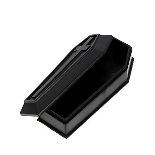 Produktbild: SEWACC Halloween Coffin Box Mini Halloween Coffin Requisite Kreative Mini- Sargboxen mit Deckel Spukhaus Requisite Candy Box für Spooky Party Supplies Knifflige