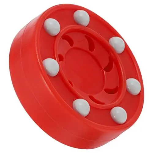Produktbild: SEWACC Street Hockey Puck Inline-Rollenhockey-Räder Straßenhockey-Rollenpuck Rollenhockey-Puck im Freien für Offizieller Boden-Rollenhockey-Spielpuck