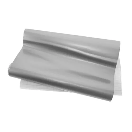 Produktbild: SEWACC Selbstklebende Vinylfolie Silber Dekorative Plotterfolie Für -projekte Für Heimdekoration Möbelrenovierung Und Wandgestaltung
