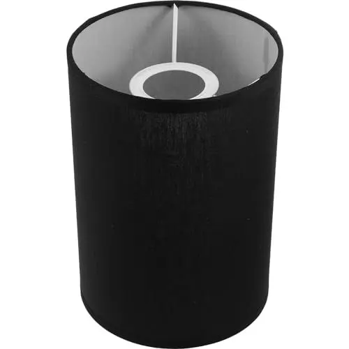Produktbild: SEWACC Zylinder-Lampenschirm Stofftrommel Mit Übergangs-Hardcover - Förmige Spinnen-Konstruktion Lichthülle Schutz Für Wand-Stehlampen