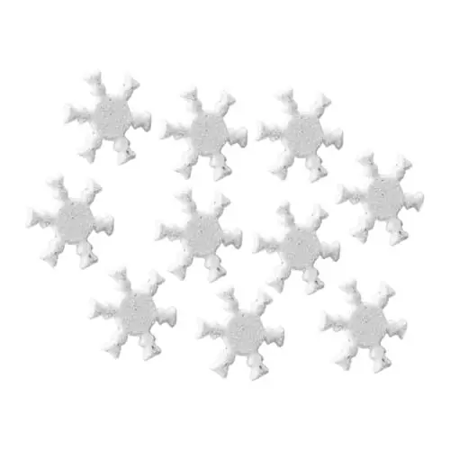 Produktbild: SEWOART Metall-brads in Schneeflockenform 100 Stück Brads Für Jungen Und Mädchen Basteln Scrapbooking Kartenherstellung