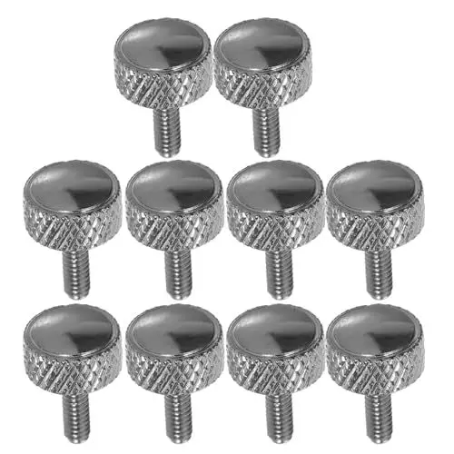 Produktbild: SEWOART 10 Stück Rändelschrauben für Messschieber Hochfeste Verstellbare Feststellschrauben Rostfreies Metall Einfache Installation Kompatibel mit Vielen Modellen