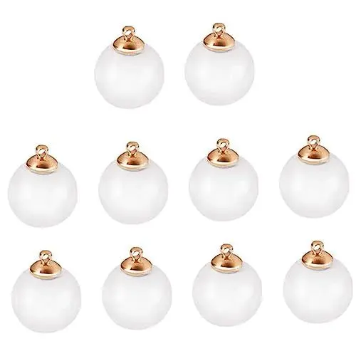 Produktbild: SEWOART 10 Stück Kugelförmige Anhänger Für Basteln DIY-schmuckherstellung Mini-Ornamente Als Dekoration