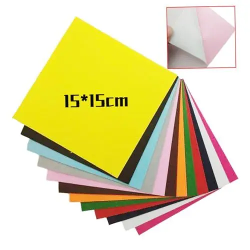 Produktbild: SEWOART 12St Filzaufkleber selber Machen Kinder bastelset basteln für Kinder dekoringe Filzsticker bastel Materialien Bastelprojekte Filzbündel DIY Filzstoff Filz-Aufkleber Filzscheiben