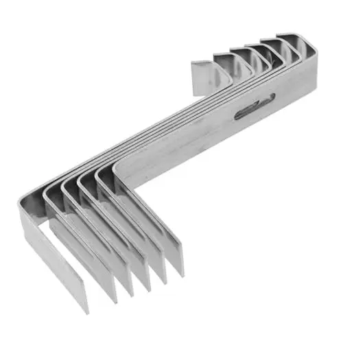 Produktbild: SEWOART 15 Stück Clips Metallklammern - Schnalle Robuste Konstruktionswerkzeuge Für Die Dachdeckung Wiederverwendbar Verschleißfest