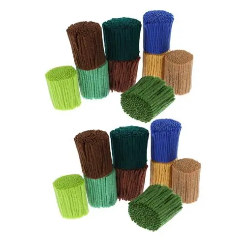Produktbild: SEWOART 18 Stück Teppich Stickgarn Vorgeschnittene Knüpfgarne Handarbeitsgarn Strickwolle Stickerei Teppichgarne Häkelgarn Strickgarn Webgarn DIY Knüpfgarn DIY Wollgarn