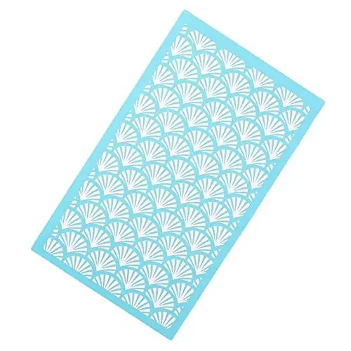 Produktbild: SEWOART 1 Blatt Polymer-ton-schablonen Siebdruckschablonen Schablone Für Polymer-ton Bastelvorlage