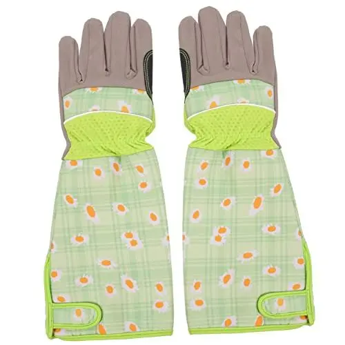 Produktbild: SEWOART 1 Paar Gartenhandschuhe Durchstichsichere Handschuhe Garten Und Arbeitshandschuhe Pflanzhandschuhe Für Damen Herren Schützen Vor Verletzungen Für Gartenarbeit Und Pflanzen