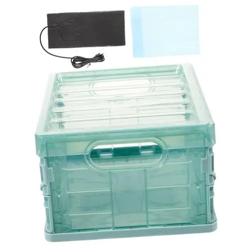 Produktbild: SEWOART Papageien-inkubator Mit Heizkissen Wiederverwendbarer Brutkasten Aus Kunststoff Zum Schlüpfen Von Vögeln Brutkasten Für Vögel
