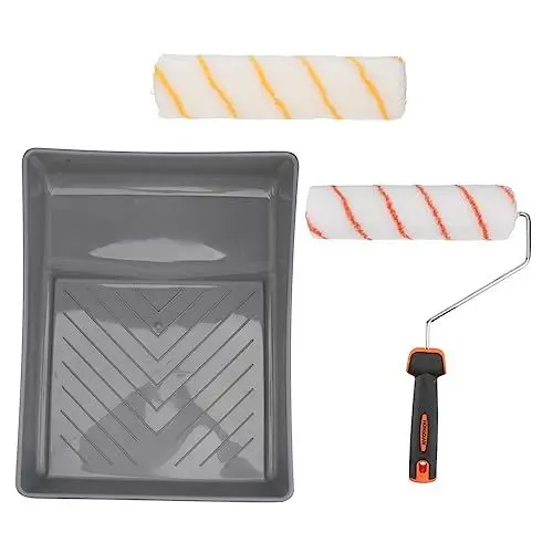 Produktbild: SEWOART 1 Satz Walzenbürsten-Set Farbwannen für den Haushalt Farbroller Malerei liefert Wandfarbe Malset wandfarbenroller tapetenkleister Rollen Malerrolle Hausanstrichzubehör Polyester