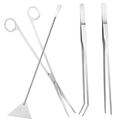 Produktbild: SEWOART 1satz Aquascaping Werkzeuge Für Aquarien Schaufel Und Pinzetten Für Pflege Von Wasserpflanzen Und Terrarien Teiliges Kit Für Präzises Dekorieren Und Reinigen