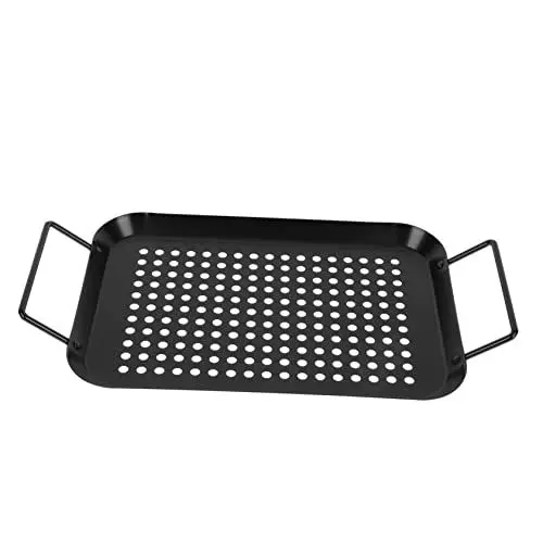 Produktbild: SEWOART Antihaft-grillmatten Aus Edelstahl Für Grills Leicht Zu Reinigendes Grillzubehör Für Das Kochen Im Freien
