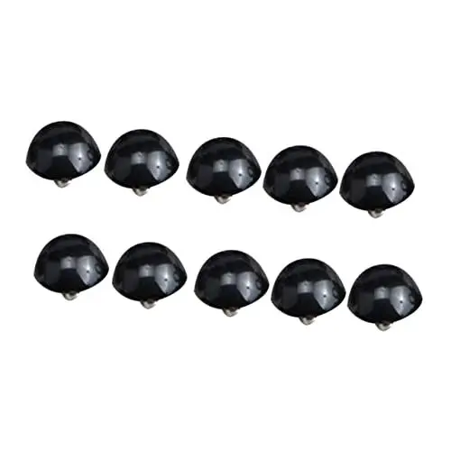 Produktbild: SEWOART 200 Stück Abs-knöpfe Pilz-gewölbt Näh-augapfel Tierball Spielzeugaugen Diy-zubehör