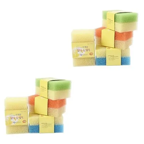 Produktbild: SEWOART 20 STK Küchenreinigungsschwamm Schwämme Küche Reiniger Zelluloseschwämme Küchenschrubber für Geschirr Schwämme waschen küchenschwamm Kitchen Sponge Spülschwamm Pad Geschirrspülpad