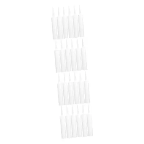 Produktbild: SEWOART 24 Stk leerer Schlauch weiße Dichtschläuche leere Dichtschläuche befüllbar Abdichten von Rohren sanitärsilikon caulkmate sealer leeres Dichtungsrohr Tragbares Dichtungsrohr Plastik