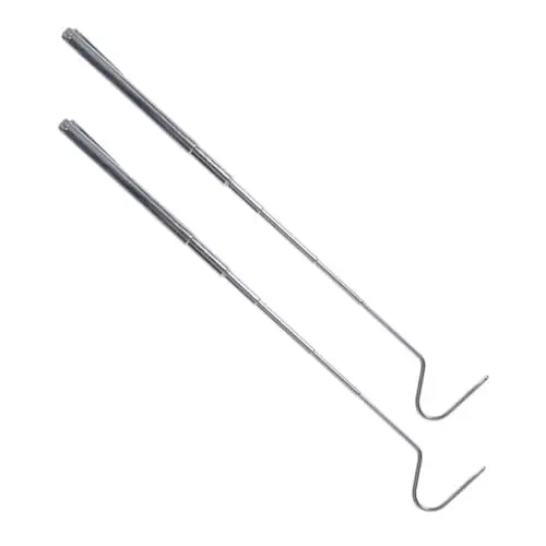 Produktbild: SEWOART 2 Stück Schlangenfanghaken Langlebige Und Praktische Schlangenfänger Robustes Material Ideal Für Reptilien 100 cm Länge