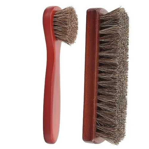 Produktbild: SEWOART 2-teiliges Schuhbürsten-set Mit Weichen Borsten Glanz-schuhbürsten-set Für Stiefelreinigungsbürste Für Schuhcreme-