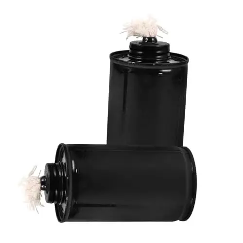 Produktbild: SEWOART 2 Stück Taschenlampe Kraftstofftank Taschenlampe Kraftstoffbehälter Ersatz Taschenlampe Kraftstoffkanister Für Garten Citronellas Kraftstoffkanister Garten Fackel