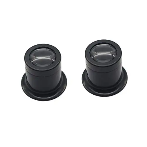 Produktbild: SEWOART 3St Taschenlupe vergrößerungsspiegel lupenglas vergrösserungsspiegel vergrösserungsglas Magnifying Glasses Juwelier Linse Lupe reparieren betrachten optische Lupe Schmucklupe Black