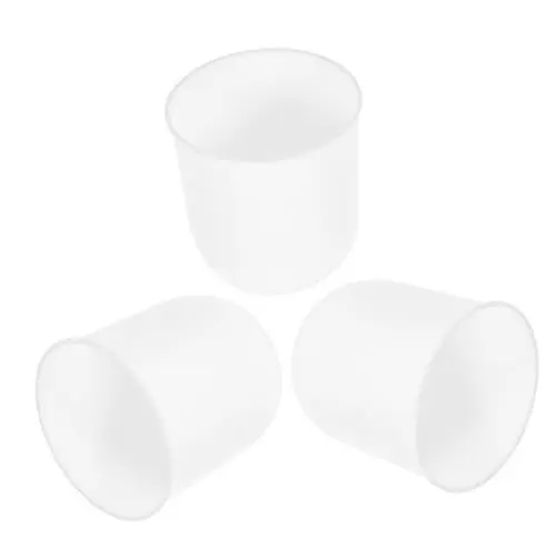 Produktbild: SEWOART 3St Toilettenbürsten-Basisbecher Austausch des WC-Bürstenhalters Toilettenbürstenhalter aus Kunststoff wc reinigungsbürste wc bürste Plastiktassen WC-Bürsten-Versorgung