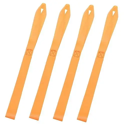 Produktbild: SEWOART Nylon-bindegurte Für Motorräder 4 Stück Orange 46 Cm Spanngurte Für Roller