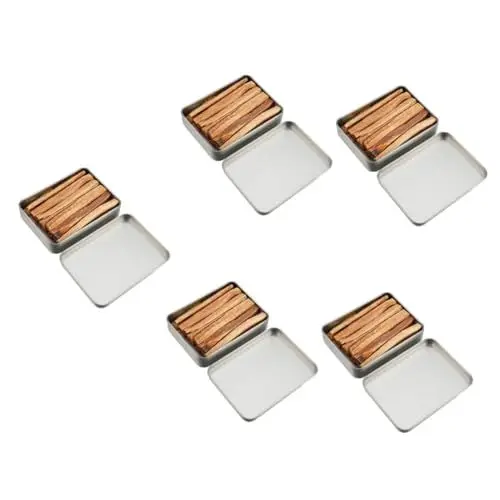Produktbild: SEWOART 5 Sätze Holzofen Fatwood Anzündstäbchen Feueranzünder Fatwood-stöcke Outdoor-brenner Öko- Kamin Streichhölzer Feuerstarterwürfel Getrocknetes Brennholz Kaminanzünder Eisen