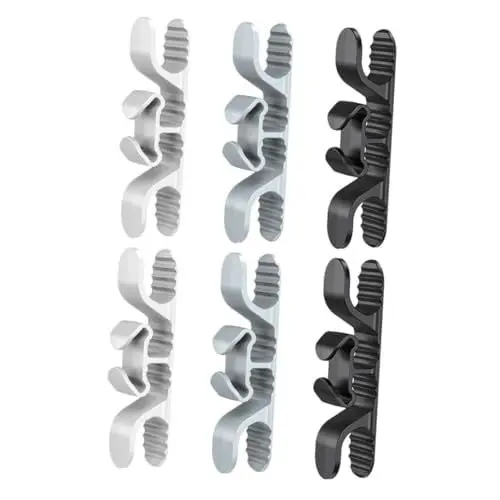 Produktbild: SEWOART 6er-pack Kabelhalter Für Küchengeräte – Selbstklebender Kabel-organizer – Für Heißluftfritteuse Mixer Rührgerät Schnellkochtopf