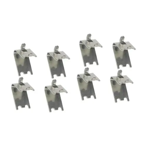 Produktbild: SEWOART 8 Stk Gefrierklammern Ersatz-stützclip Leiter Gefrierschrank Kühlschrank Mit Gefrierfach Laminat Gefrierschrank Regalschnalle Kühlschrank-clips Gefrierschrank Regalklammern