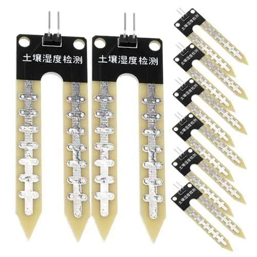 Produktbild: SEWOART 8st Bodenfeuchtigkeitssensor Messgerät Für Bodenfeuchtigkeit Feuchtigkeitstester Für Pflanzen Werkzeug Zur Bodenuntersuchung Bodenhygrometer Bodenfeuchtigkeitstester Metall