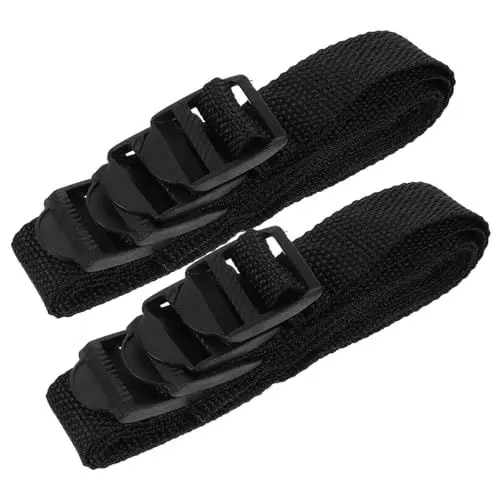 Produktbild: SEWOART 8st Rasen-Spike-schnürsenkel Schuh Spikes Einstellbar Rasenbelüfter Draht Haken Für Gartengeräte Stiefel Belüften Gespickt Pflanzenpfähle Trampolin Belüftung Sofortig Black Nylon