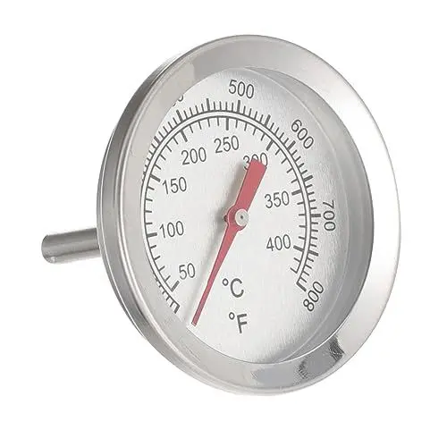 Produktbild: SEWOART Backtemperaturanzeige Braten Ofenfleisch Grillthermometer Holzkohlegrill Raucherthermometer Kochthermometer Ofentemperaturanzeige Küchenthermometer Backthermometer Rostfreier Stahl
