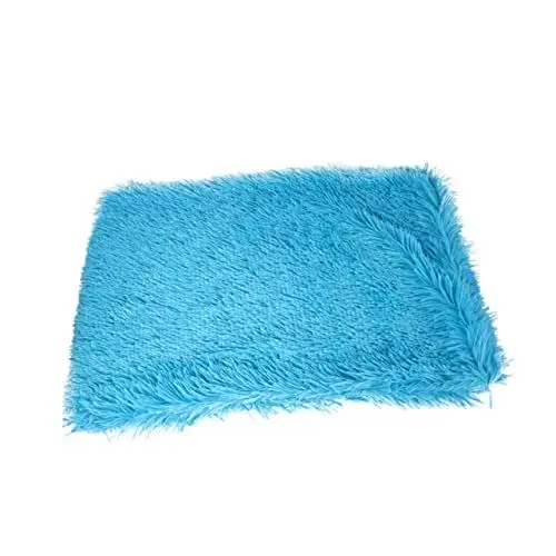 Produktbild: SEWOART Bettmatte Für Haustiere Warme Haustierbettwäsche Winter Hundebett Matte Haustierdecke Winterhaustierkissen Katzenhausmatte Katzenbett Welpenunterlage Doppelschicht