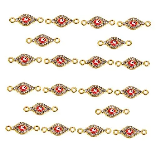Produktbild: SEWOART 20stücke Unikale Armbandherstellung Charms Aus Legierung Schmuck Anhänger Für Diy Zubehör Und Dekorative Anhänger Mit Bösem Blick
